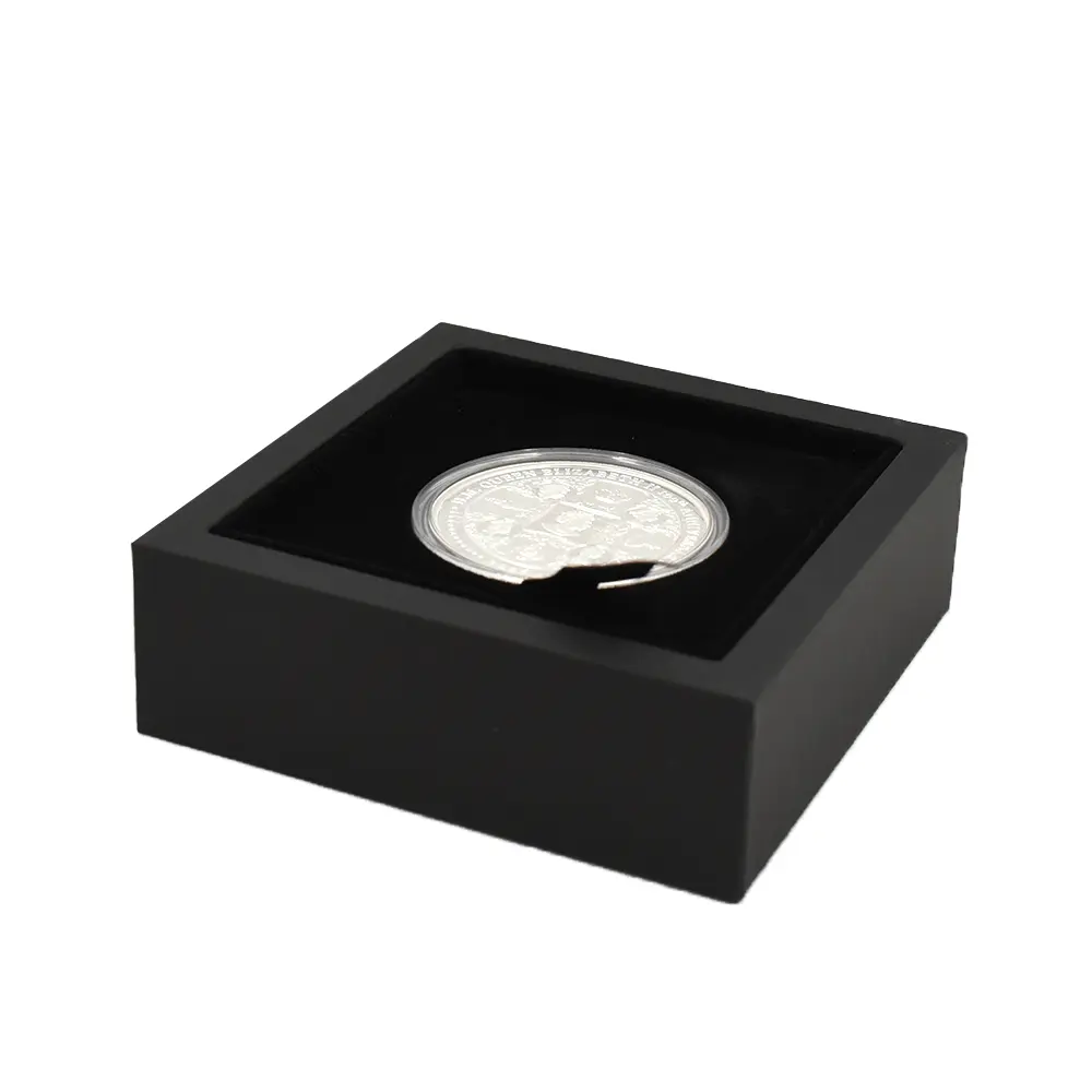 モダンコイン6：7037 オーストラリア 2026 チャールズ3世 エリザベス2世生誕100周年記念 1ドル1オンス プルーフ銀貨 未鑑定 箱付き