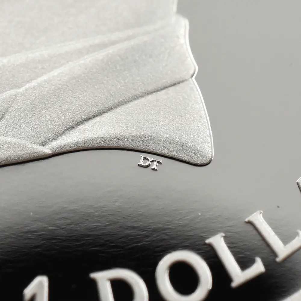 モダンコイン14：7037 オーストラリア 2026 チャールズ3世 エリザベス2世生誕100周年記念 1ドル1オンス プルーフ銀貨 未鑑定 箱付き