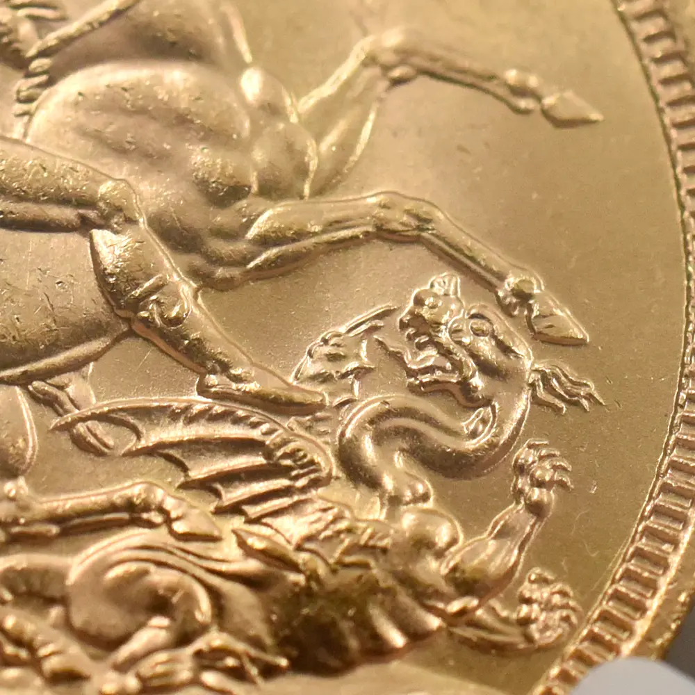 モダンコイン12：7063 イギリス 1957 エリザベス2世 ヤングヤング 聖ジョージ竜退治 ソブリン金貨 NGC MS65