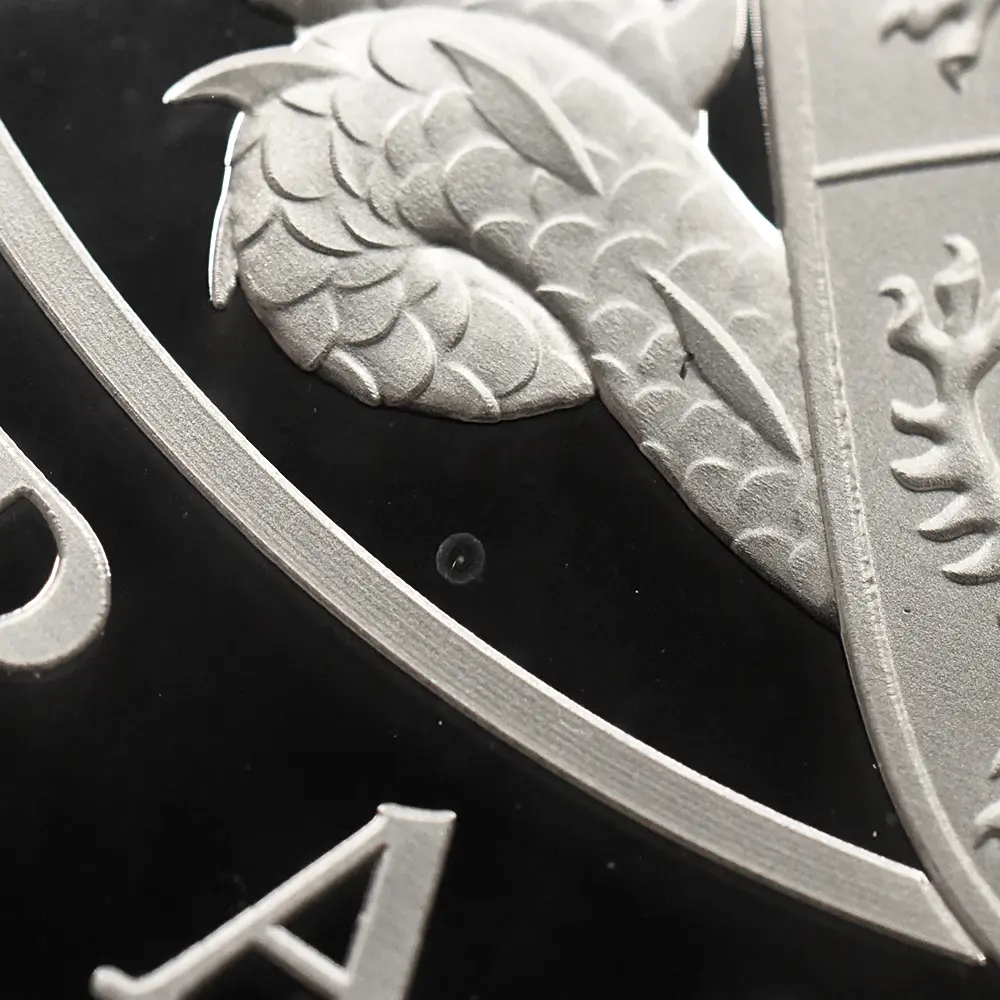 モダンコイン8：7091 イギリス 2018 エリザベス2世 クイーンズビースト ウェールズの赤いドラゴン 10ポンド5オンス銀貨 ファースト250ストラック NGC PF70UC