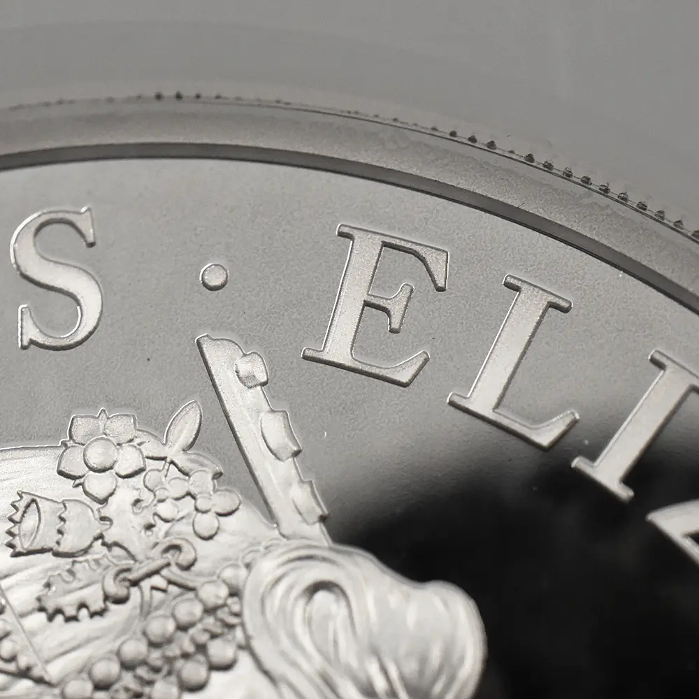 モダンコイン10：7091 イギリス 2018 エリザベス2世 クイーンズビースト ウェールズの赤いドラゴン 10ポンド5オンス銀貨 ファースト250ストラック NGC PF70UC