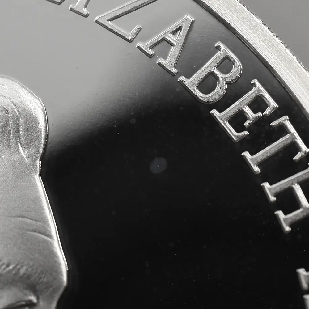 モダンコイン15：7090 イギリス 2015 エリザベス2世 最長在位記念 10ポンド5オンス銀貨 ファースト500ストラック NGC PF70UC 箱付き