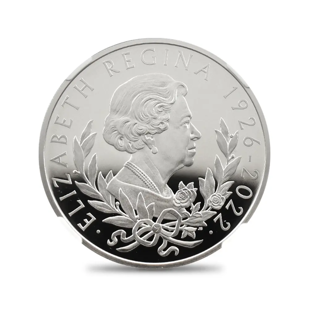 モダンコイン3：7099 イギリス 2023 チャールズ3世 「第1肖像」発行記念 2ポンド1オンス銀貨2枚セット マーティン・ジェニングス氏直筆サイン入り NGC PF70UC 箱付き