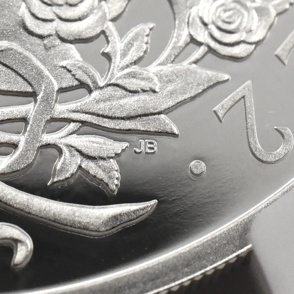 モダンコイン19：7099 イギリス 2023 チャールズ3世 「第1肖像」発行記念 2ポンド1オンス銀貨2枚セット マーティン・ジェニングス氏直筆サイン入り NGC PF70UC 箱付き