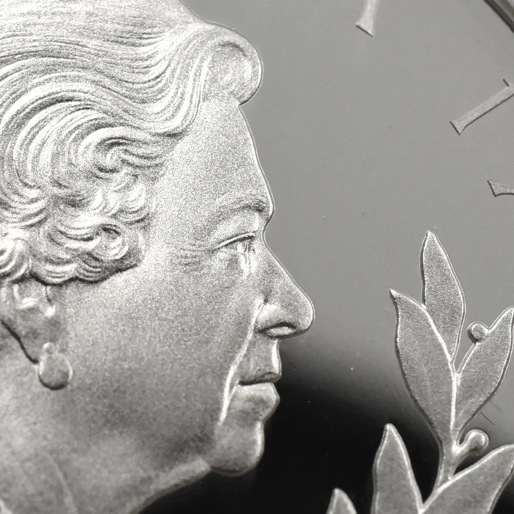 モダンコイン18：7099 イギリス 2023 チャールズ3世 「第1肖像」発行記念 2ポンド1オンス銀貨2枚セット マーティン・ジェニングス氏直筆サイン入り NGC PF70UC 箱付き