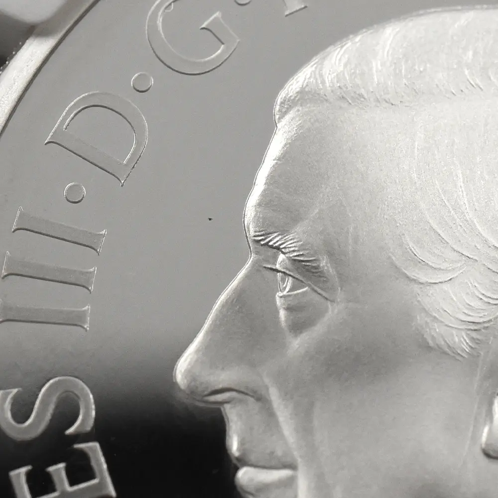 モダンコイン16：7099 イギリス 2023 チャールズ3世 「第1肖像」発行記念 2ポンド1オンス銀貨2枚セット マーティン・ジェニングス氏直筆サイン入り NGC PF70UC 箱付き