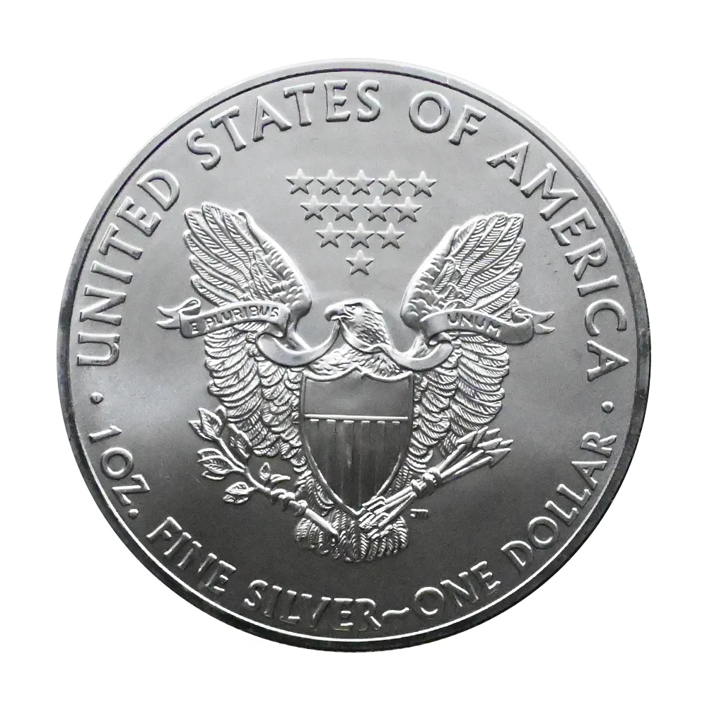地金型3：4393 アメリカ 2011 イーグル 1ドル 1オンス 銀貨 【1枚】 (コインケース付き)