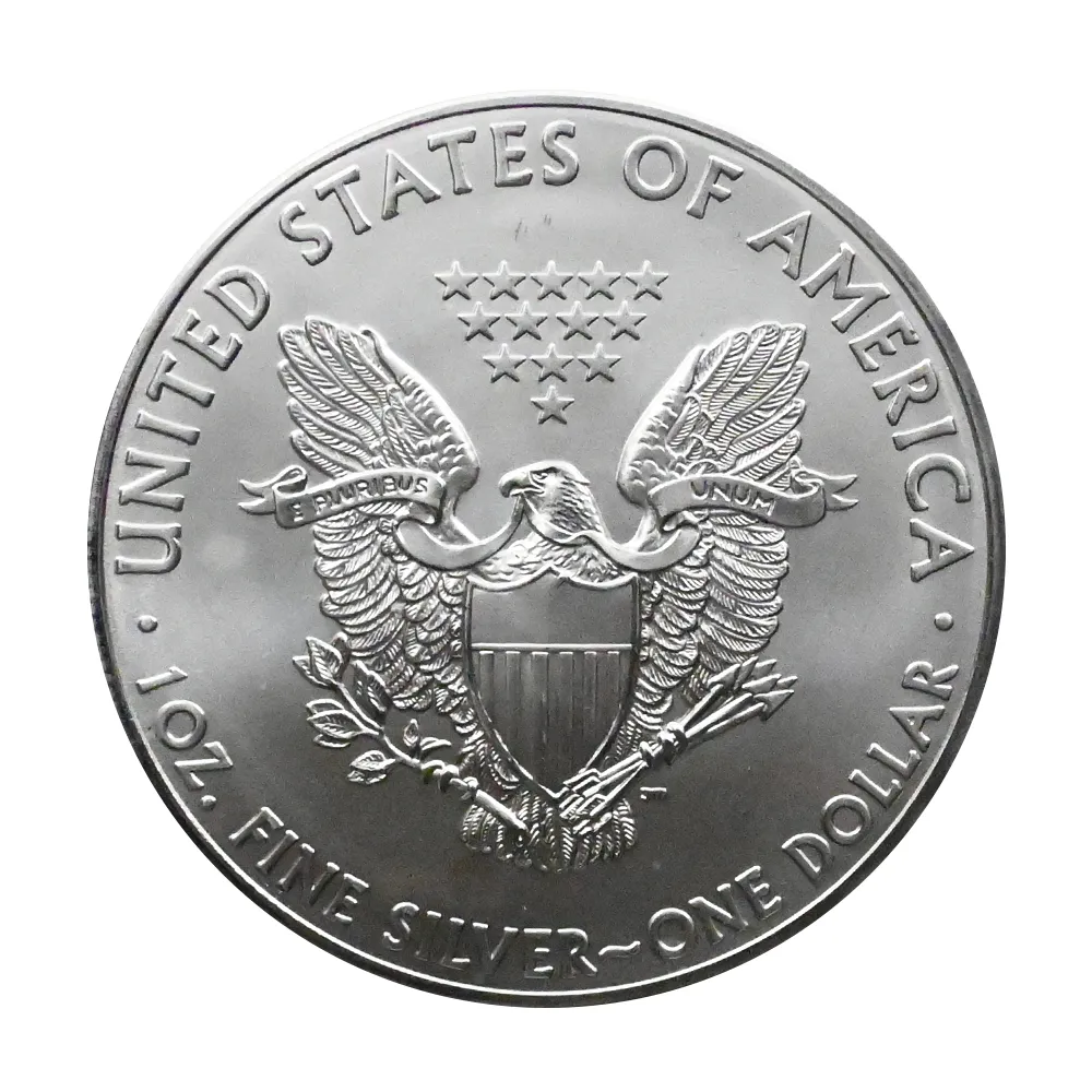 地金型3：4395 アメリカ 2013 イーグル 1ドル 1オンス 銀貨 【1枚】 (コインケース付き)