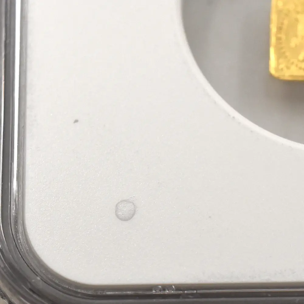 アンティークコイン14：7103 ドイツ ニュルンベルク 1700 神の子羊 1/8ダカット クリッペ(四角)金貨 NGC MS65 FR-1894