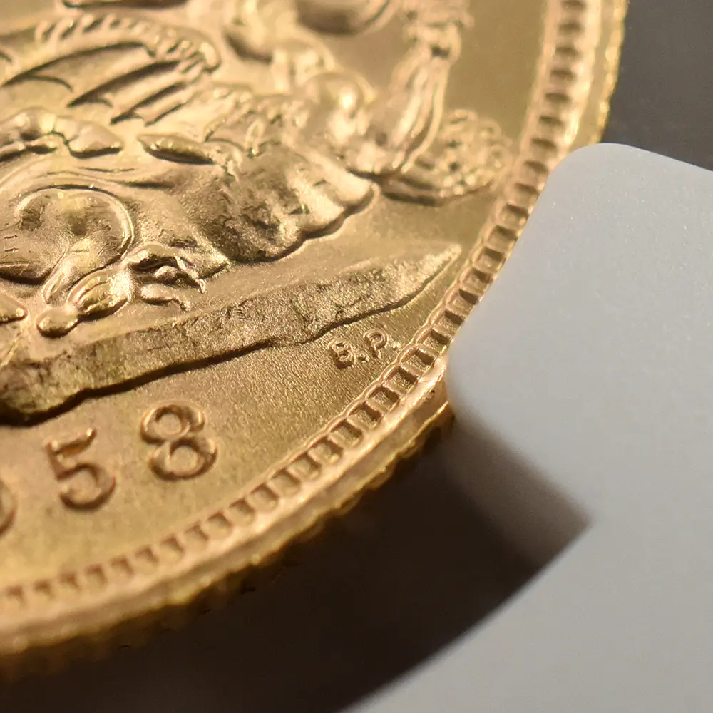 モダンコイン12:7108 イギリス 1958 エリザベス2世 ヤングヤング 聖ジョージ竜退治 ソブリン金貨 NGC MS66