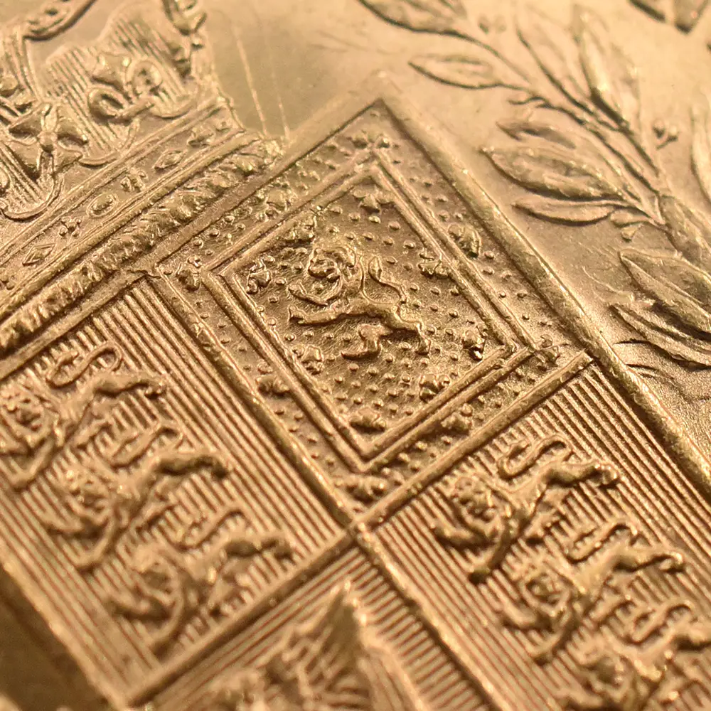 アンティークコイン11:7107 イギリス 1872 ヴィクトリア女王 ヤングヘッド ソブリン金貨 NGC MS63