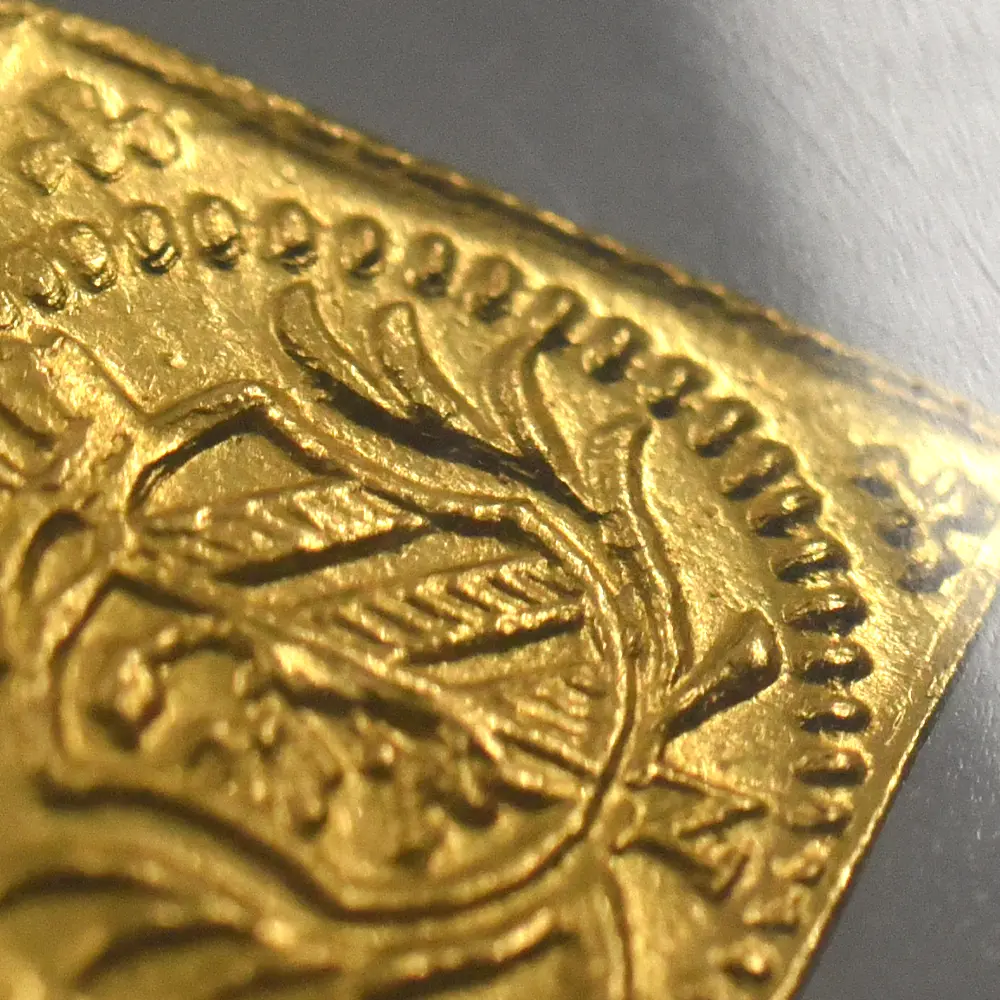 アンティークコイン10：7104 ドイツ ニュルンベルク 1700 神の子羊 1/8ダカット クリッペ(四角)金貨 NGC MS63 FR-1894