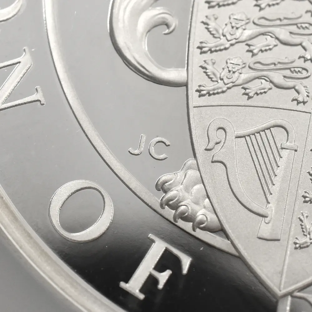 モダンコイン7：7123 イギリス 2017 エリザベス2世 クイーンズビースト イングランドのライオン 10ポンド 5オンス 銀貨 ファースト1000ストラック NGC PF70UC