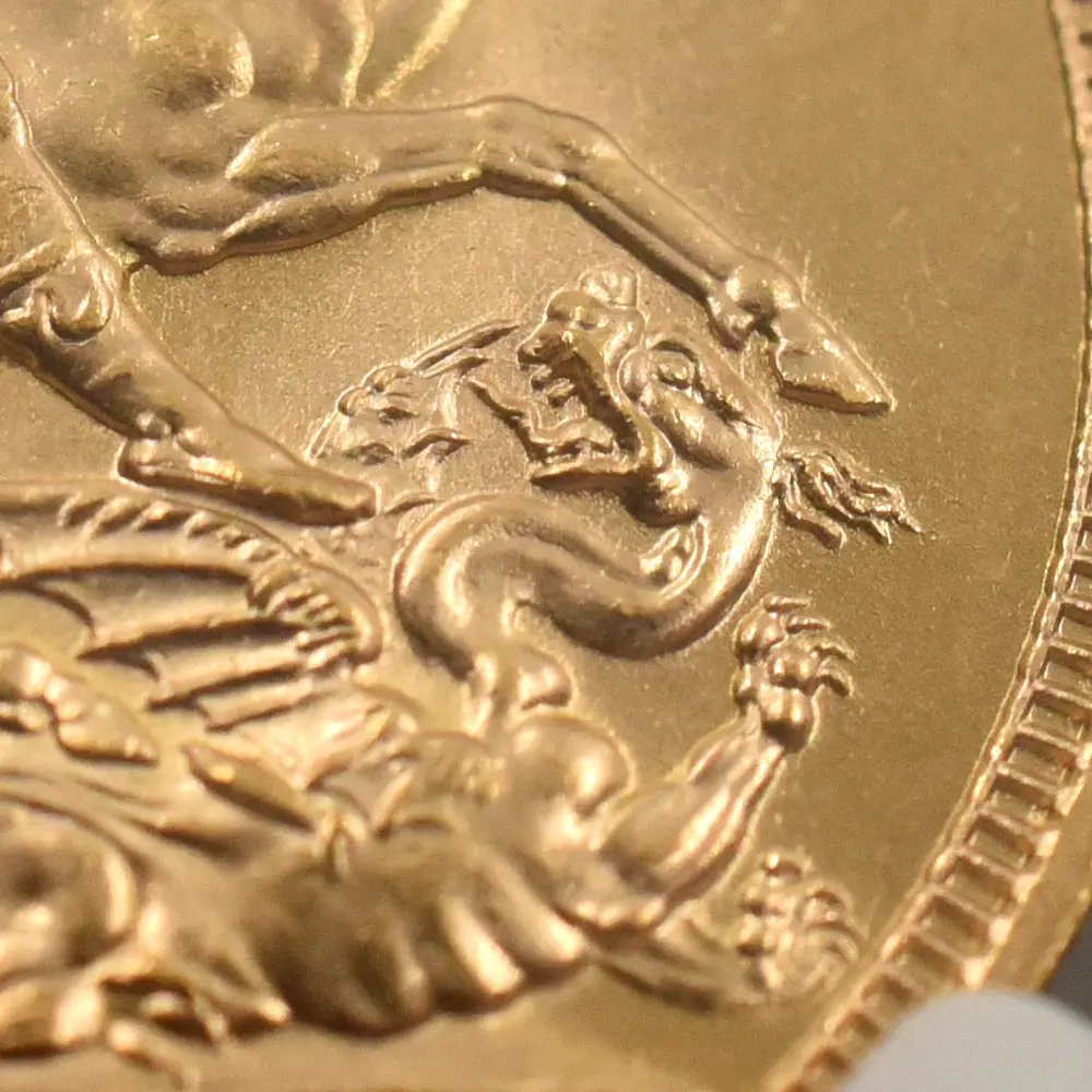 モダンコイン11:7106 イギリス 1957 エリザベス2世 ヤングヤング 聖ジョージ竜退治 ソブリン金貨 NGC MS66