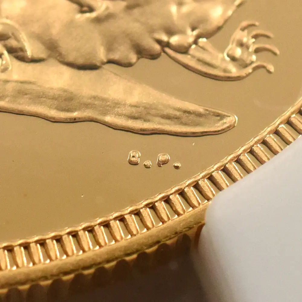 モダンコイン9：7124 イギリス 1981 エリザベス2世 ヤングエリザベス 聖ジョージ竜退治 5ソブリン金貨 NGC PF69UC