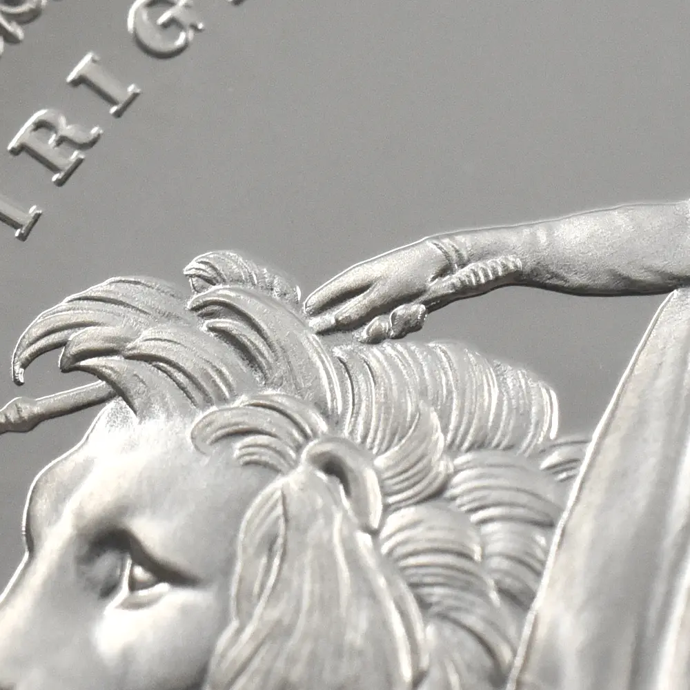 モダンコイン10：7128 イギリス 2019 エリザベス2世 ウナ＆ライオン 5ポンド2オンス銀貨 NGC PF69UC エリザベス2世ラベル 箱付き