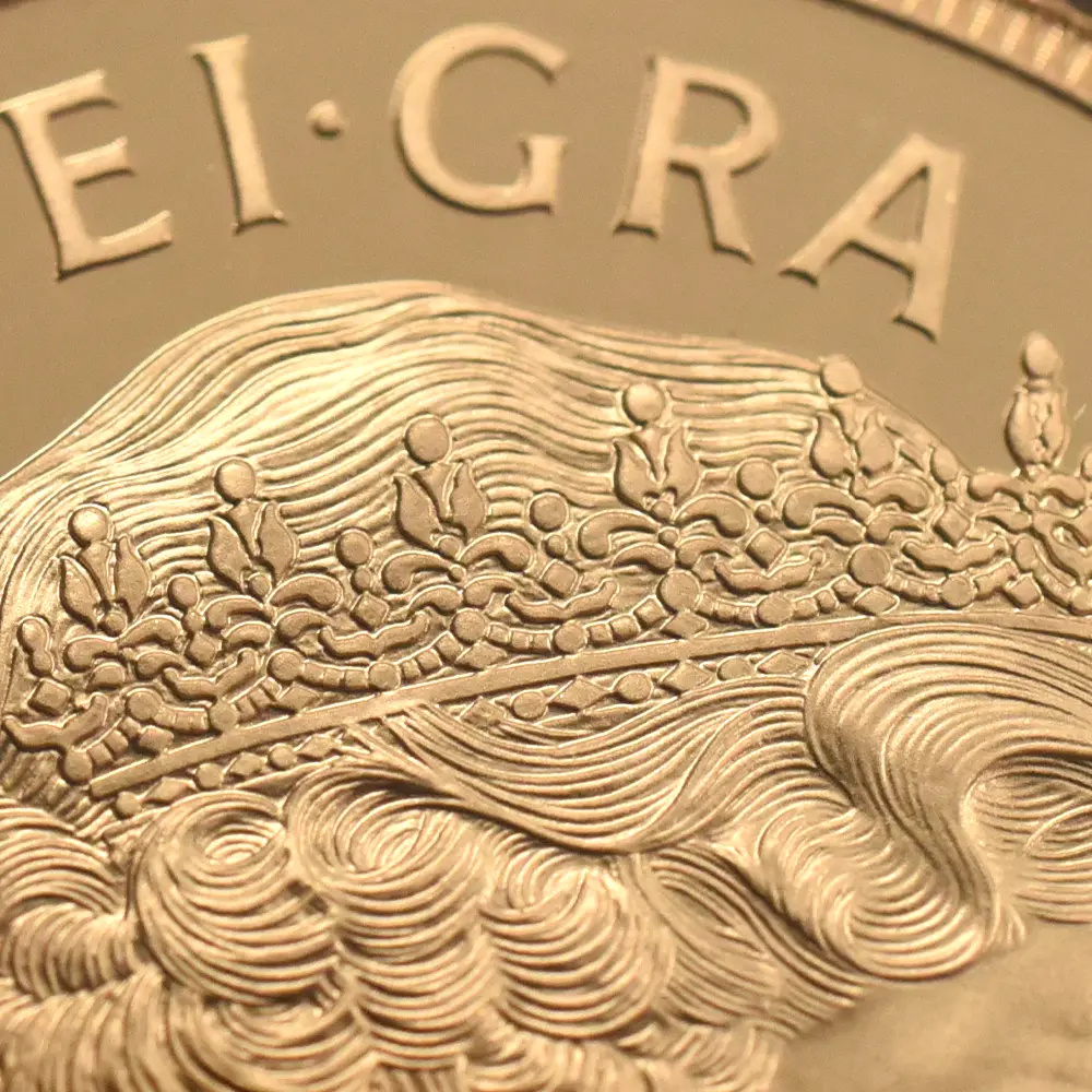 モダンコイン11：7131 イギリス 2003 エリザベス2世 聖ジョージ竜退治 5ソブリン金貨 NGC PF69UC