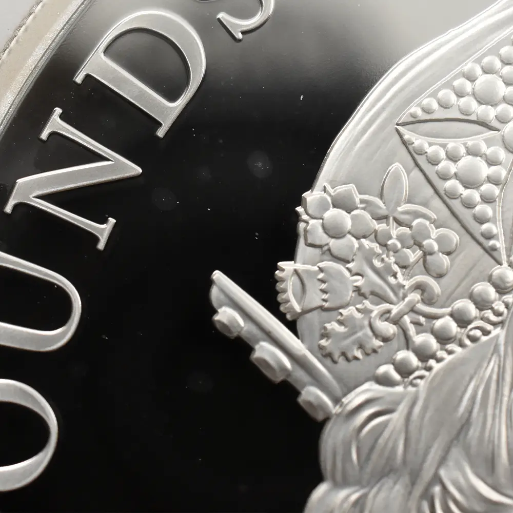 モダンコイン14：7130 イギリス 2021 エリザベス2世 ゴチッククラウン・ポートレート 500ポンド１キロ銀貨 NGC PF69UC 箱付き