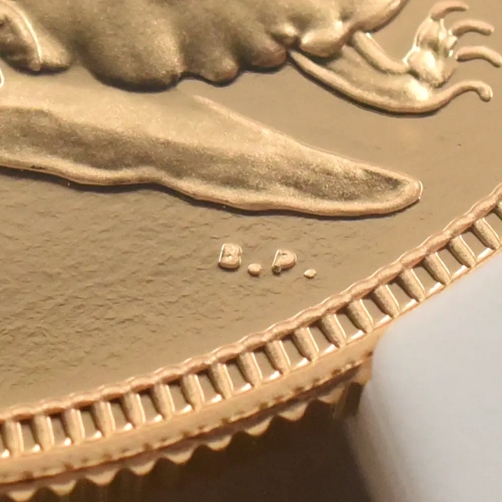 モダンコイン9：7132 イギリス 1997 エリザベス2世 ミドルエリザベス 聖ジョージ竜退治 5ソブリン金貨 NGC PF69UC