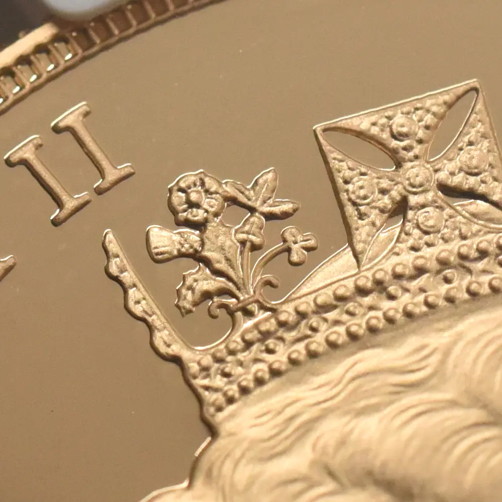 モダンコイン11：7132 イギリス 1997 エリザベス2世 ミドルエリザベス 聖ジョージ竜退治 5ソブリン金貨 NGC PF69UC