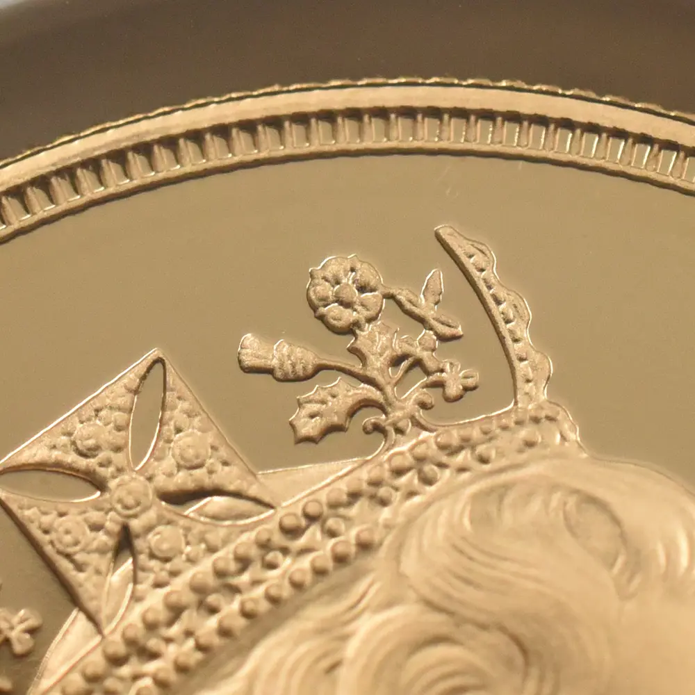 モダンコイン12：7133 イギリス 1997 エリザベス2世 ミドルエリザベス 聖ジョージ竜退治 5ソブリン金貨 NGC PF69UC