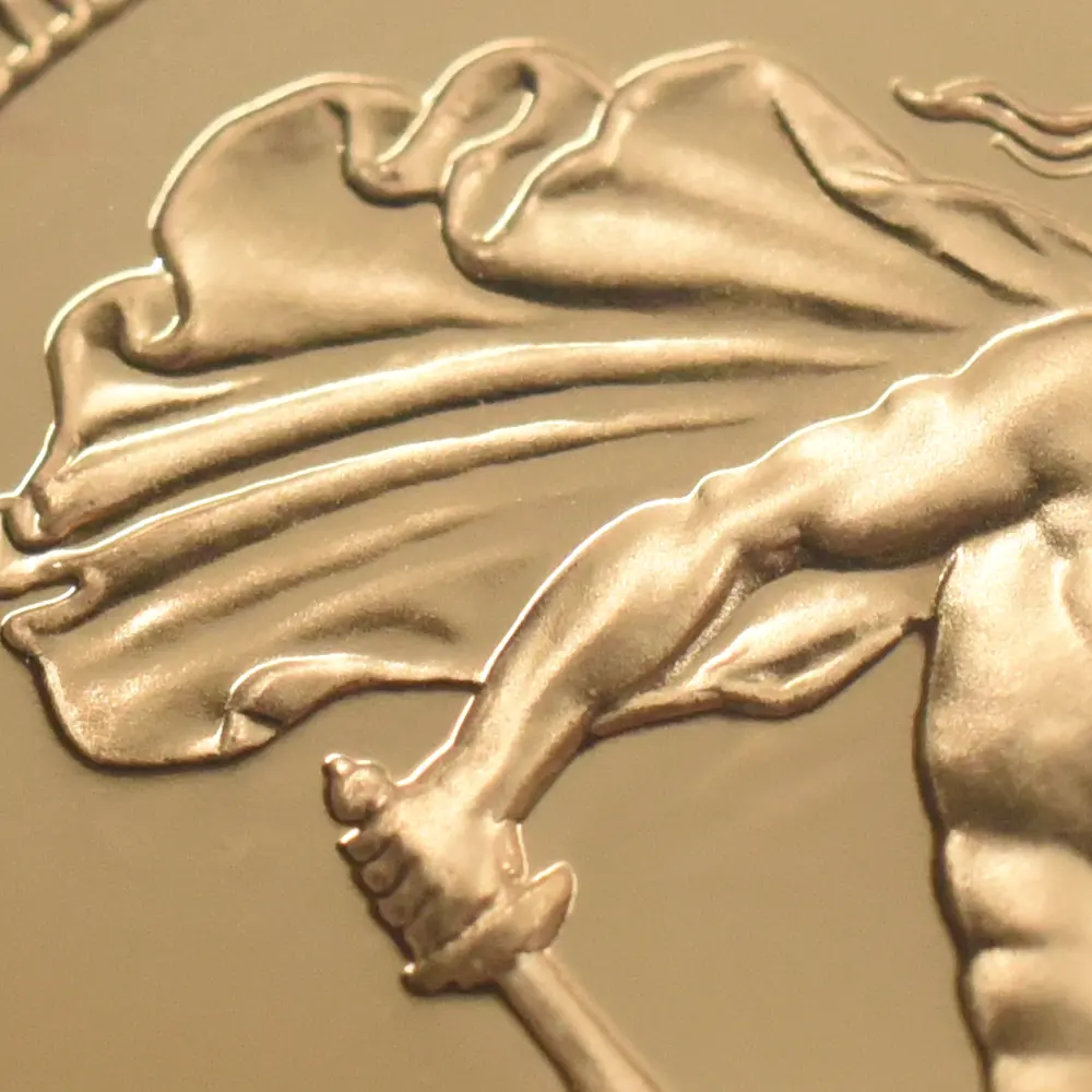 モダンコイン7：7133 イギリス 1997 エリザベス2世 ミドルエリザベス 聖ジョージ竜退治 5ソブリン金貨 NGC PF69UC