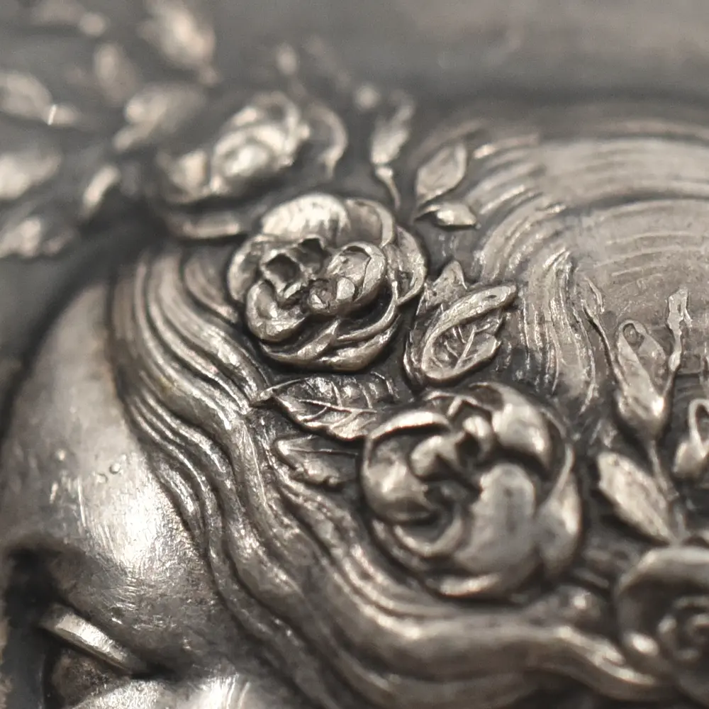 メダル7：7135 イギリス 1837 ヴィクトリア女王 即位記念 銀メダル NGC AU55 BHM-1745A