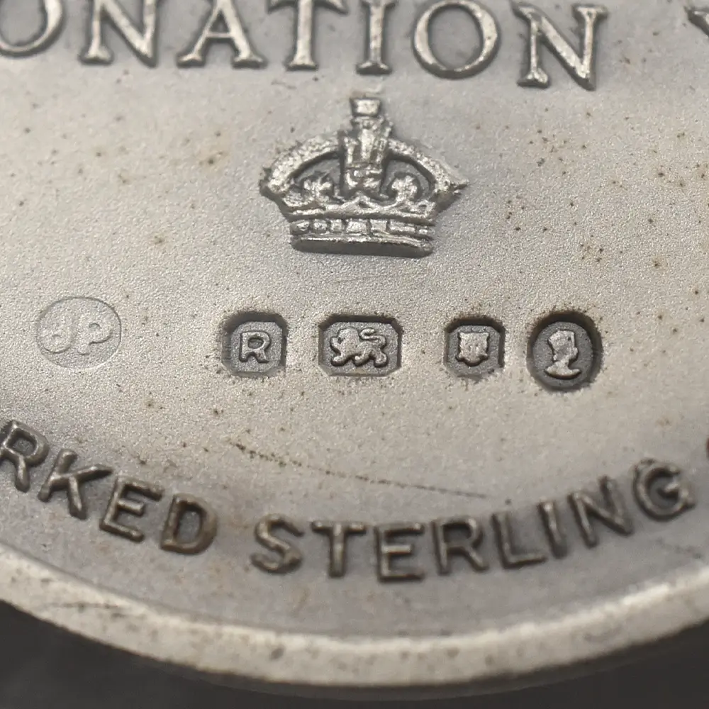 メダル10：7136 イギリス 1953 エリザベス2世 戴冠記念 銀メダル NGC MS64