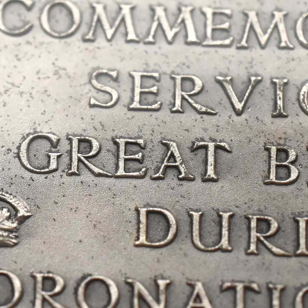 メダル12：7136 イギリス 1953 エリザベス2世 戴冠記念 銀メダル NGC MS64