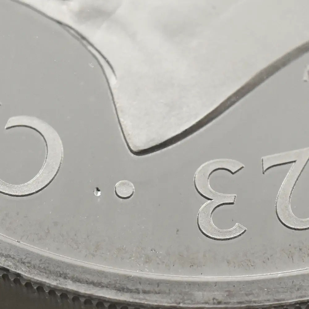 モダンコイン14：7146 イギリス 2023 チャールズ3世 戴冠記念 2ポンド1オンス銀貨 PCGS PR70DC 箱付き