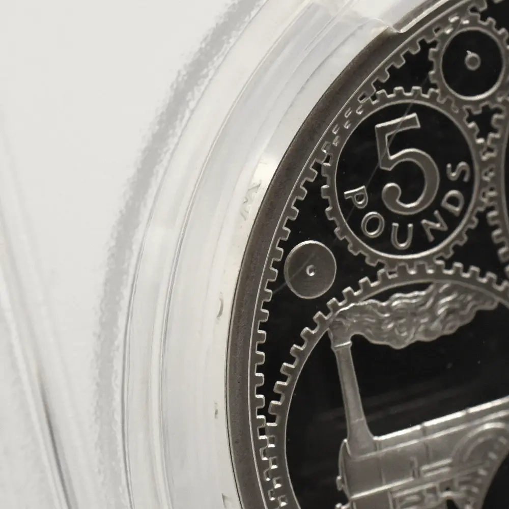 モダンコイン15：7147 イギリス 2019 エリザベス2世 ヴィクトリア女王生誕200周年記念 5ポンド銀貨 PCGS PR70DC 箱付き