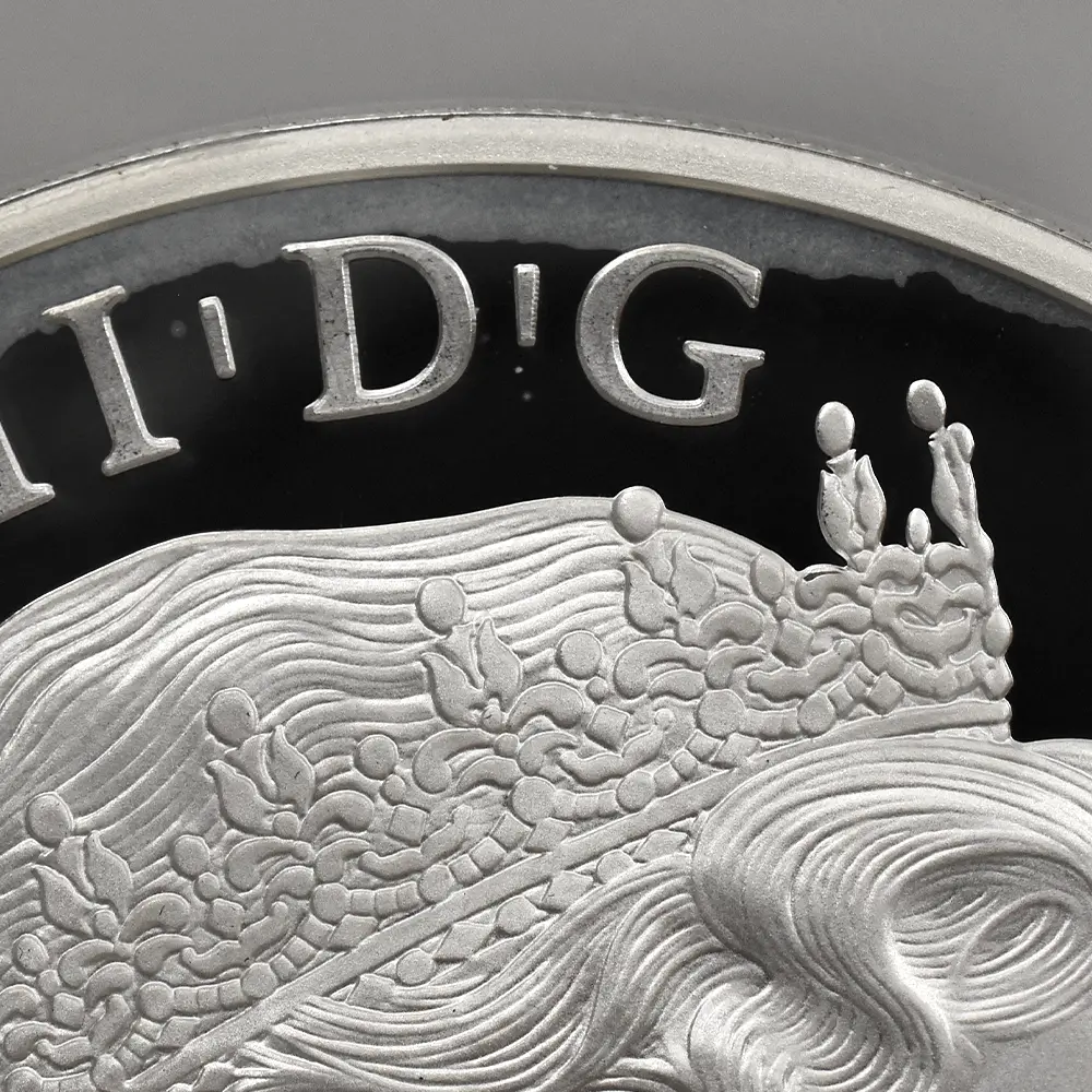 モダンコイン11：7148 イギリス 2014 エリザベス2世 ブリタニア ハイレリーフ 10ポンド5オンス銀貨 ファースト750ストラック NGC PF70UC