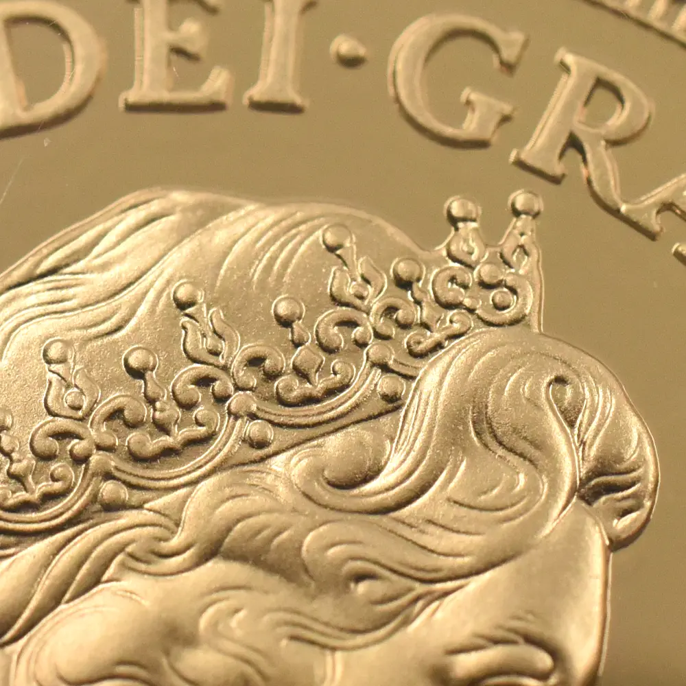 モダンコイン8：7149 イギリス 1984 エリザベス2世 ヤングエリザベス 聖ジョージ竜退治 5ソブリン金貨 PCGS PR70DC S-SE1