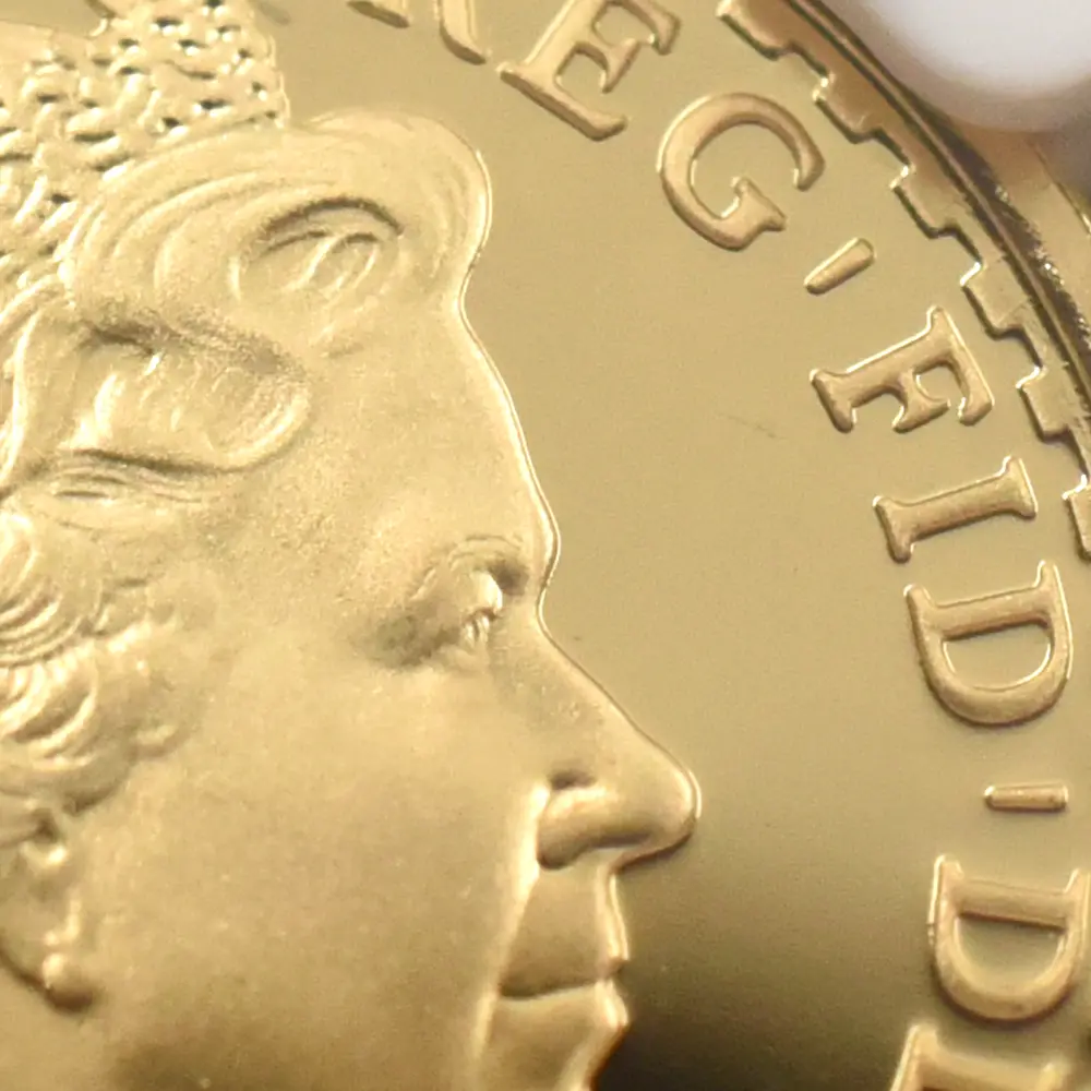 モダンコイン10：7154 イギリス 2001 エリザベス2世 ブリタニア 10ポンド1/10オンス金貨 NGC PF70UC