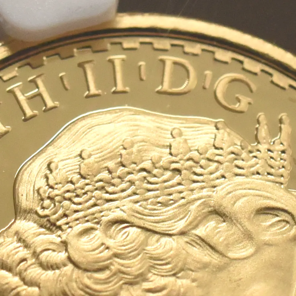 モダンコイン11：7154 イギリス 2001 エリザベス2世 ブリタニア 10ポンド1/10オンス金貨 NGC PF70UC