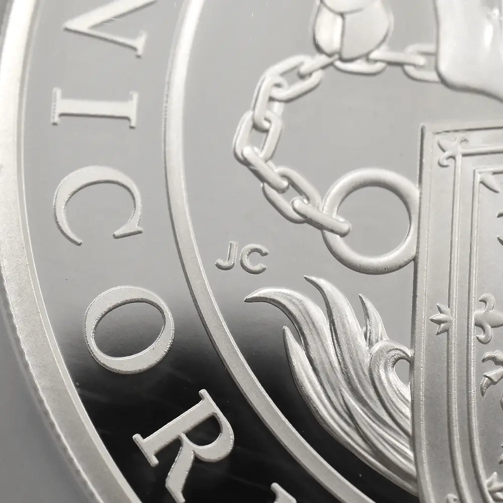 モダンコイン11：7169 イギリス 2017 エリザベス2世 クイーンズビースト スコットランドのユニコーン 10ポンド5オンス 銀貨 NGC PF70UC 箱付き