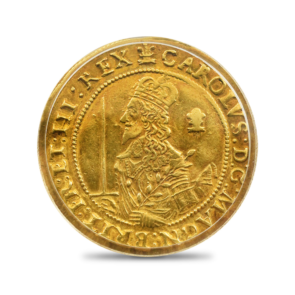アンティークコイン2：1705 1643 チャールズ1世 トリプルユナイト金貨 PCGS AU50 S-2726 John G Murdoch Collection