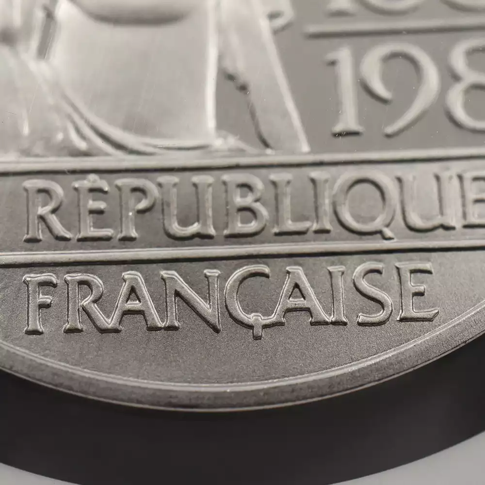 モダンコイン8：2954 フランス 1986 自由の女神100周年 100フランプラチナ貨 NGC PF70UC