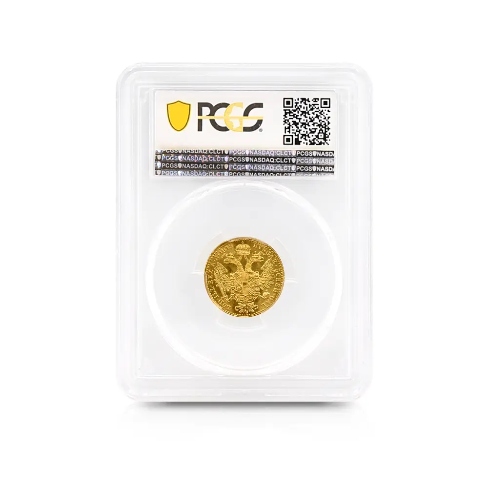 アンティークコイン5：5862 オーストリア 1915 フランツ・ヨーゼフ1世 ダカット 金貨 リストライク PCGS MS68