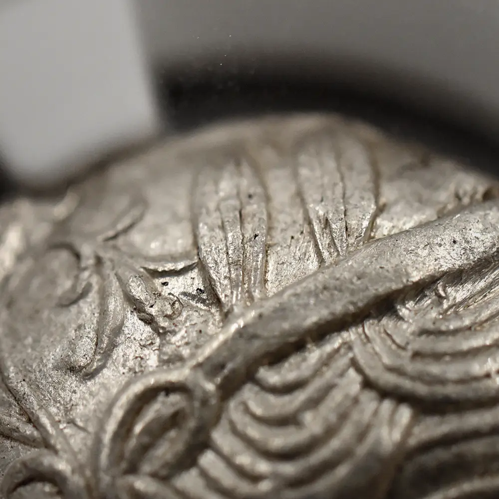 古代コイン7：5861 古代ギリシャ 紀元前440-404 アテナ フクロウ テトラドラクマ 銀貨 NGC MS Strike: 4/5 Surface: 4/5