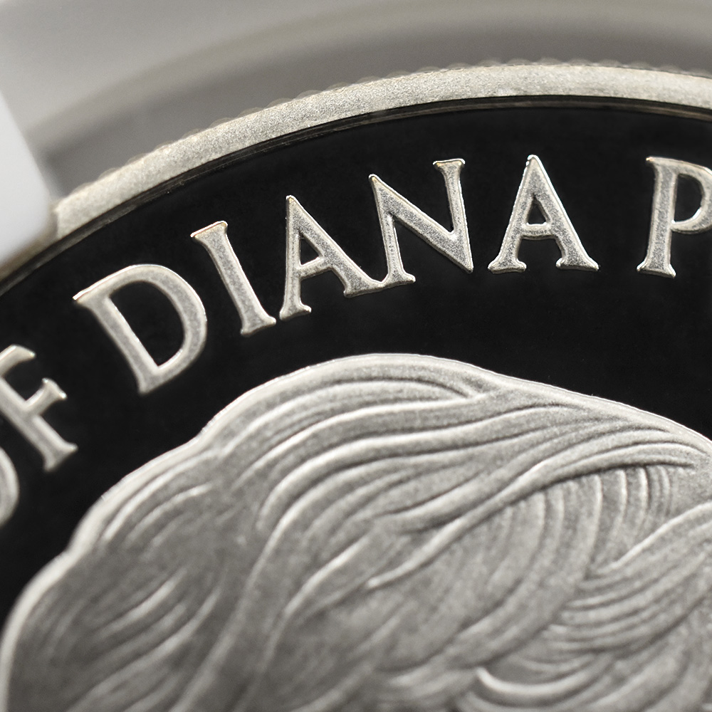 モダンコイン9：4546 1999 エリザベス2世 ダイアナ妃追悼記念 5ポンド銀貨 NGC PF69UC