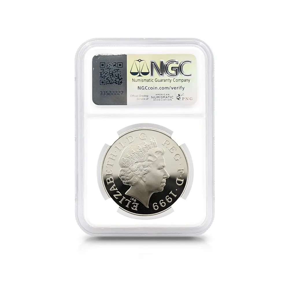 モダンコイン5：5931 1999 エリザベス2世 ダイアナ妃追悼記念 5ポンド銀貨 NGC PF69UC
