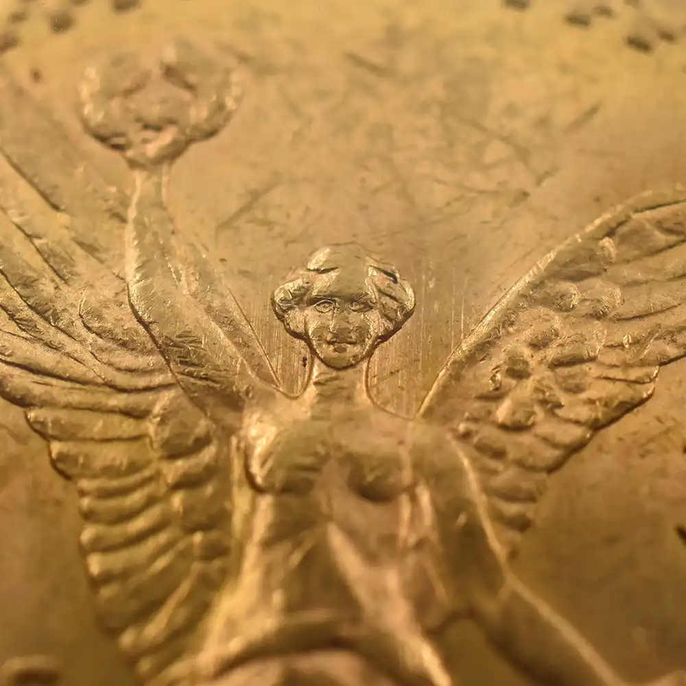 アンティークコイン7：5943 メキシコ 1927 50ペソ金貨 NGC MS63