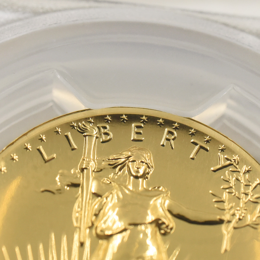 モダンコイン7：5945 アメリカ 2009 ウルトラハイレリーフ ダブルイーグル 20ドル 金貨 PCGS MS70