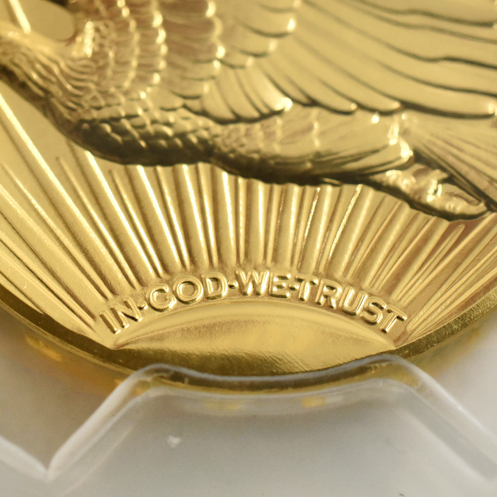 モダンコイン11：5945 アメリカ 2009 ウルトラハイレリーフ ダブルイーグル 20ドル 金貨 PCGS MS70