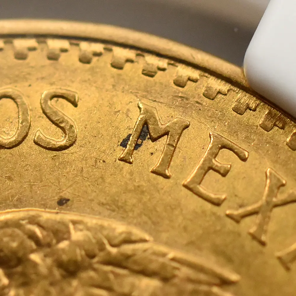 アンティークコイン7：5947 メキシコ 1917 アステカ 20ペソ金貨 NGC MS62