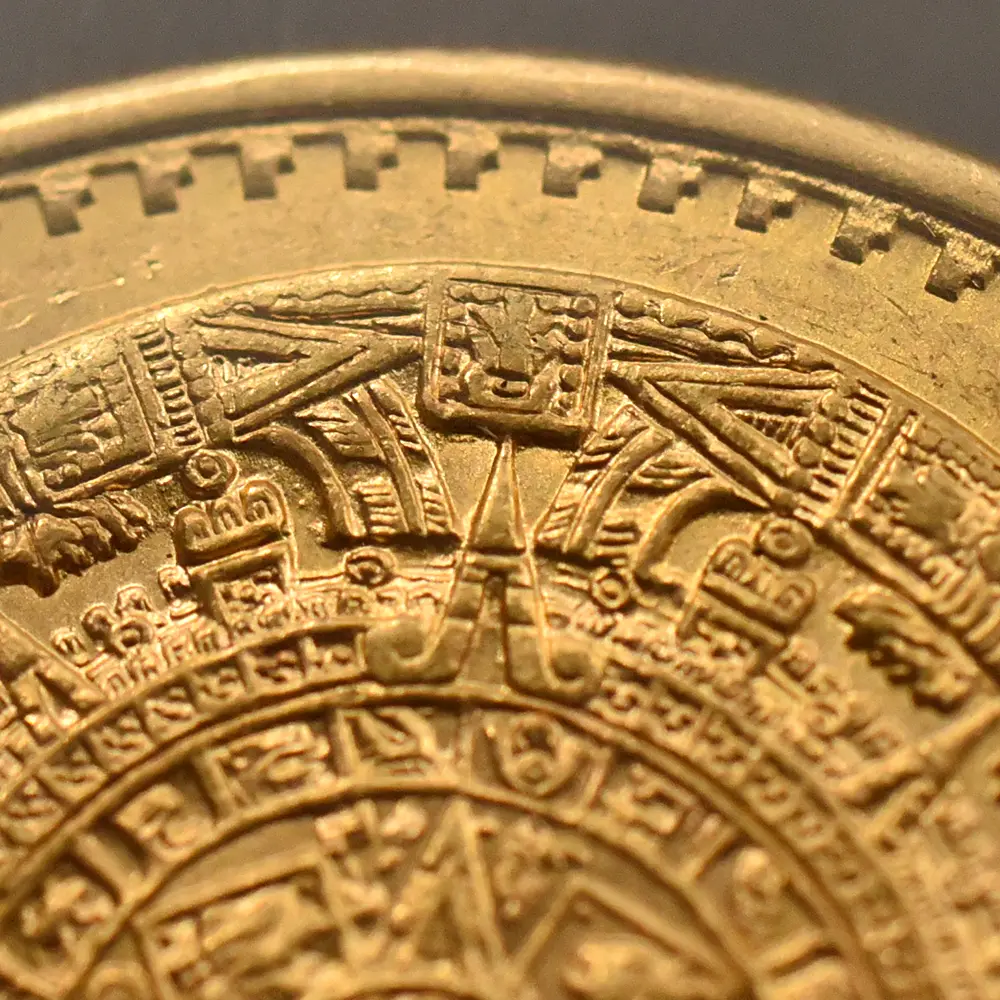 アンティークコイン10：5947 メキシコ 1917 アステカ 20ペソ金貨 NGC MS62