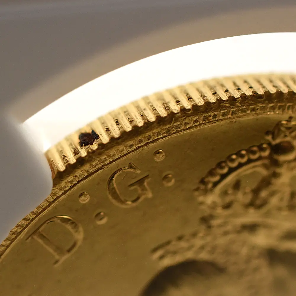 アンティークコイン13：5971 1887 ヴィクトリア女王 ジュビリーヘッド 聖ジョージ竜退治 5ソブリン金貨 NGC MS62PL