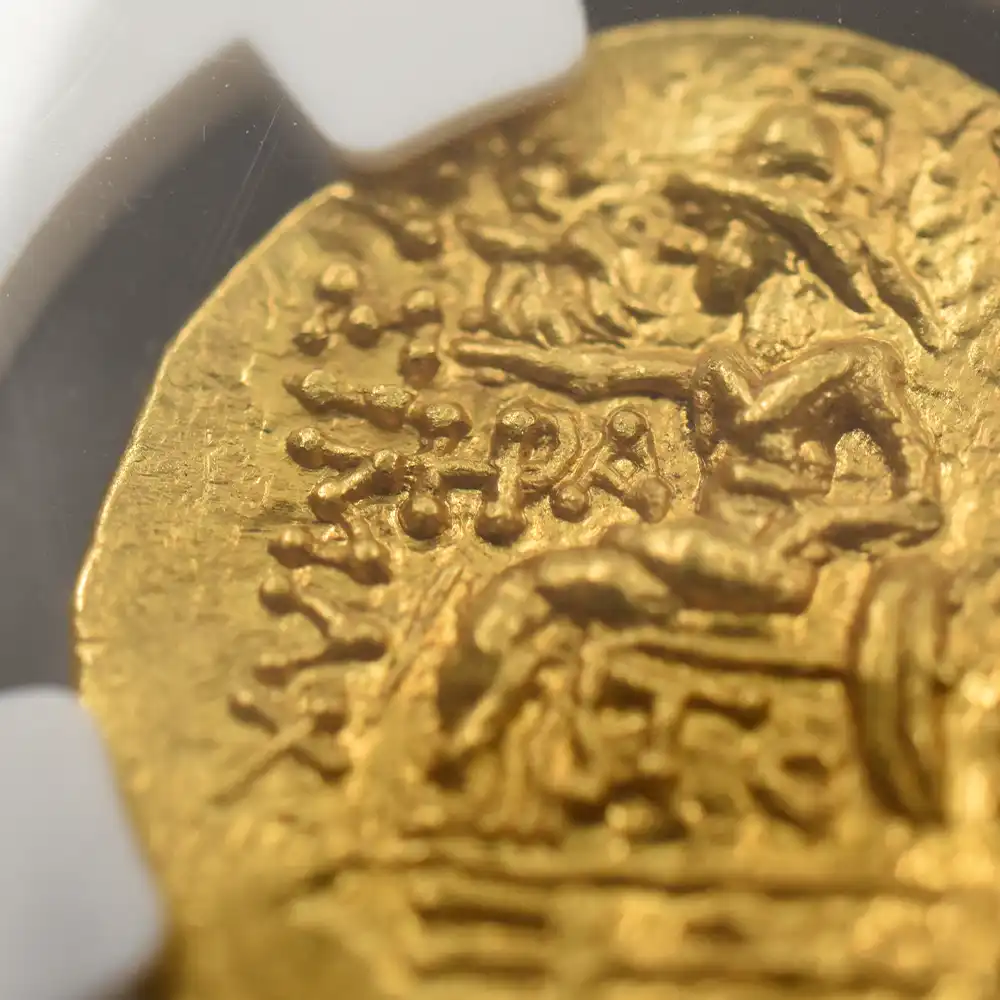 古代コイン10：5993 古代ギリシャ ポントス王国 紀元前120-63 ミトラダテス6世 スターテル金貨 リシマコスタイプ NGC MS Strike: 4/5 Surface: 5/5