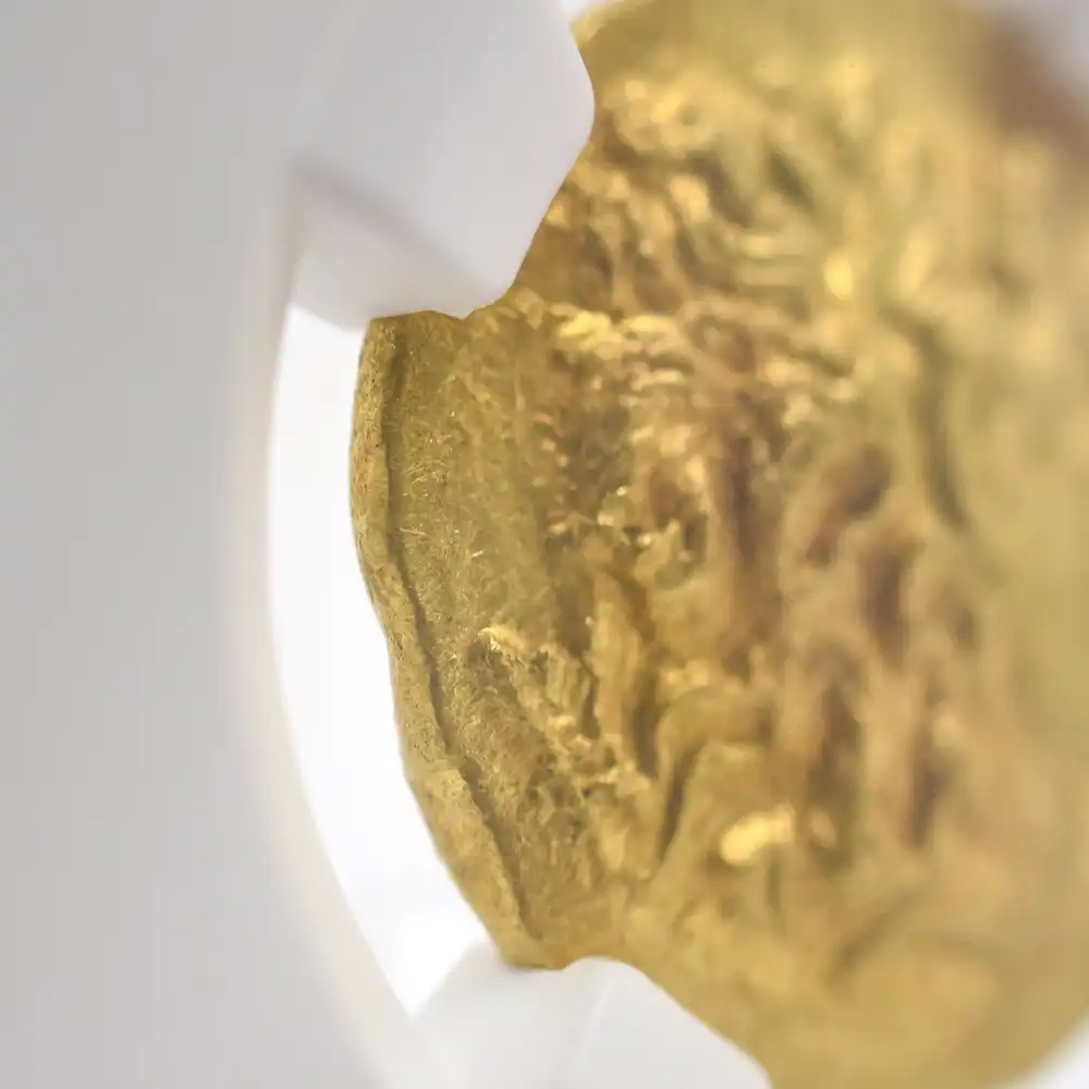 古代コイン12：5993 古代ギリシャ ポントス王国 紀元前120-63 ミトラダテス6世 スターテル金貨 リシマコスタイプ NGC MS Strike: 4/5 Surface: 5/5